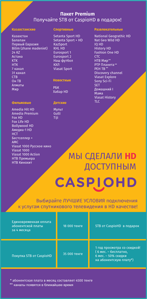 Пакет CASPIO HD PREMIUM