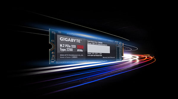 GIGABYTE дополняет продуктовую линейку SSD-накопителей изделиями NVMe M.2