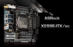 ASRock представила единственную в мире материнскую плату X299 Mini-ITX: ASRock X299E-ITX/ac