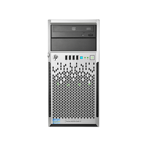 Сервер HP ProLiant ML310e Gen8 v2 E3-1220v3, 1 проц., 4GB-U, NHP, SATA 1 Тб, 4 жестких диска 3,5", 350 Вт, PS/GO (724162-425)