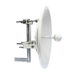 2.4 GHz Rocket Dish, 24 dBi w/ Rocket Kit