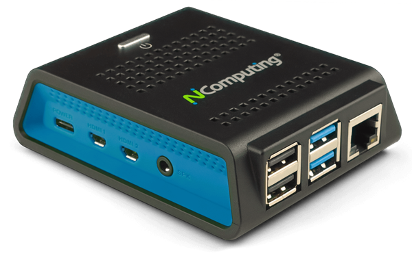 RX420 - новое поколение тонких клиентов NComputing на базе Raspberry Pi4