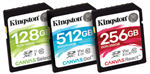Kingston представляет новые карты-памяти серии Canvas